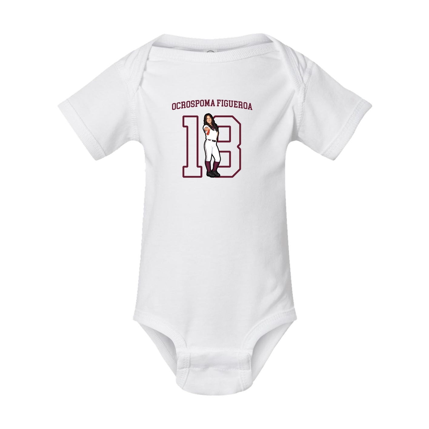 Baby Onesie — Shirsey in White