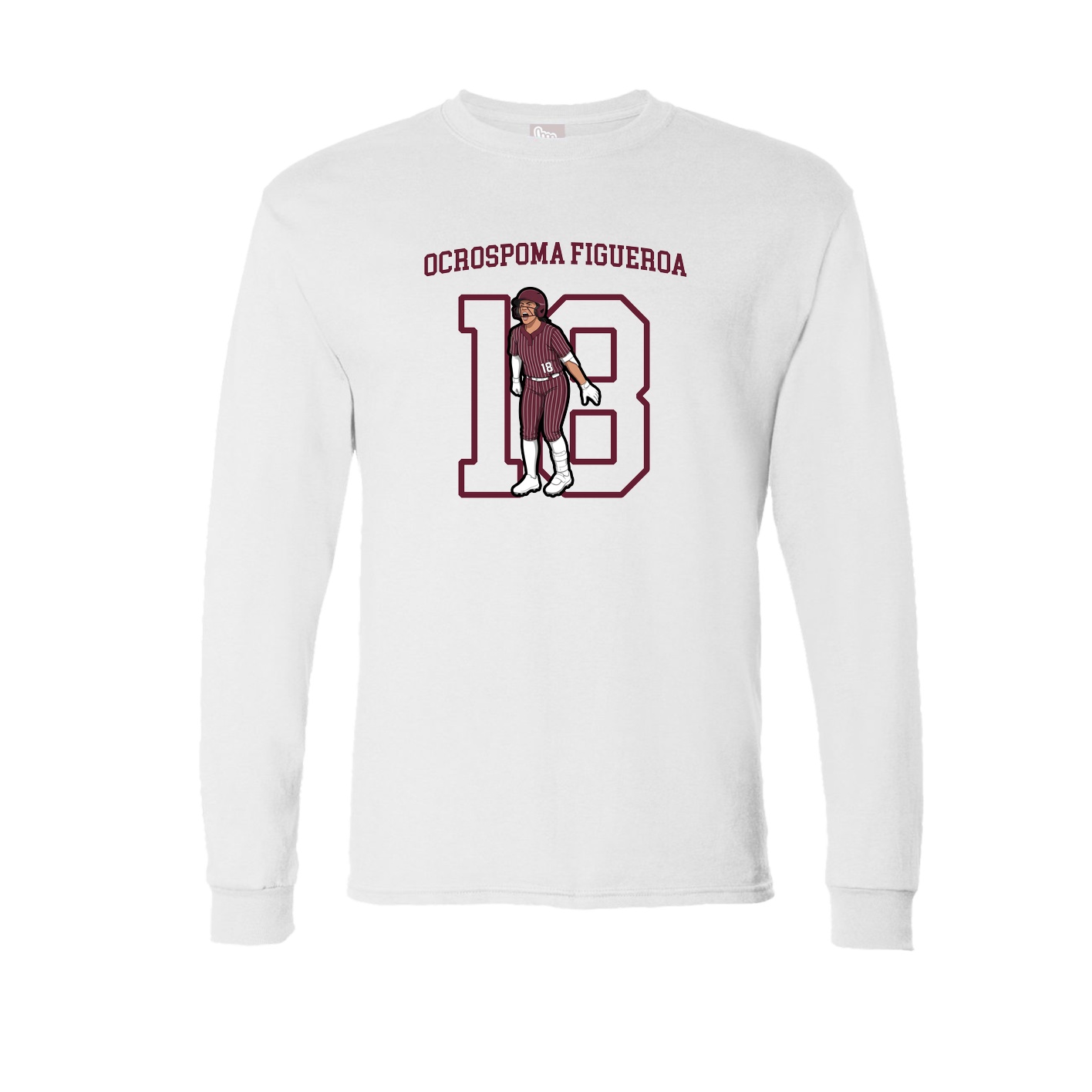 Long Sleeve Tee — Shirsey in White