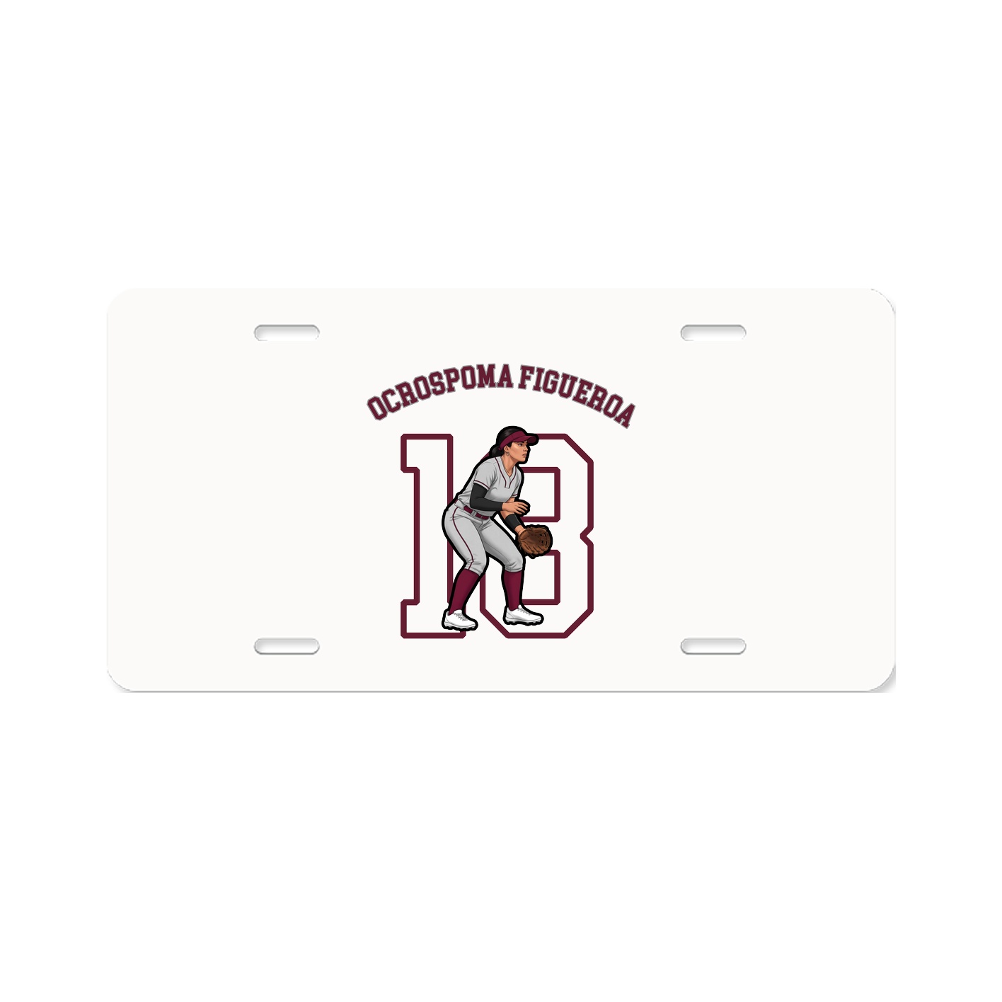 License Plate — Shirsey Arch in Classic