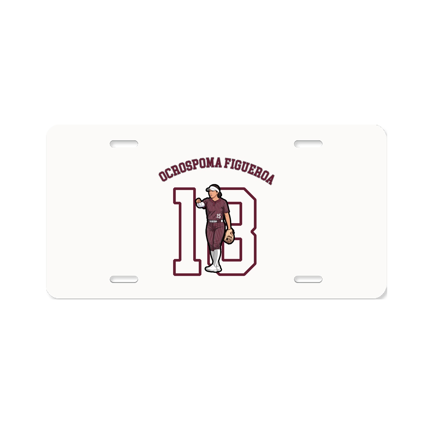License Plate — Shirsey Arch in Classic