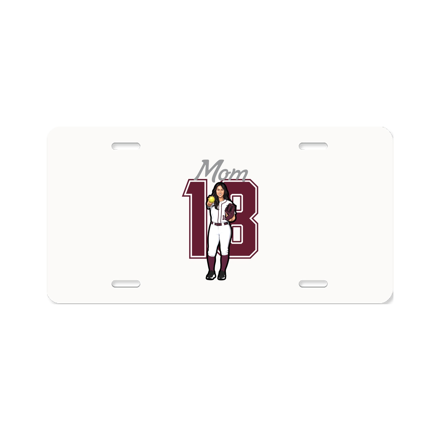 License Plate — Mothers Day Shirsey in Classic