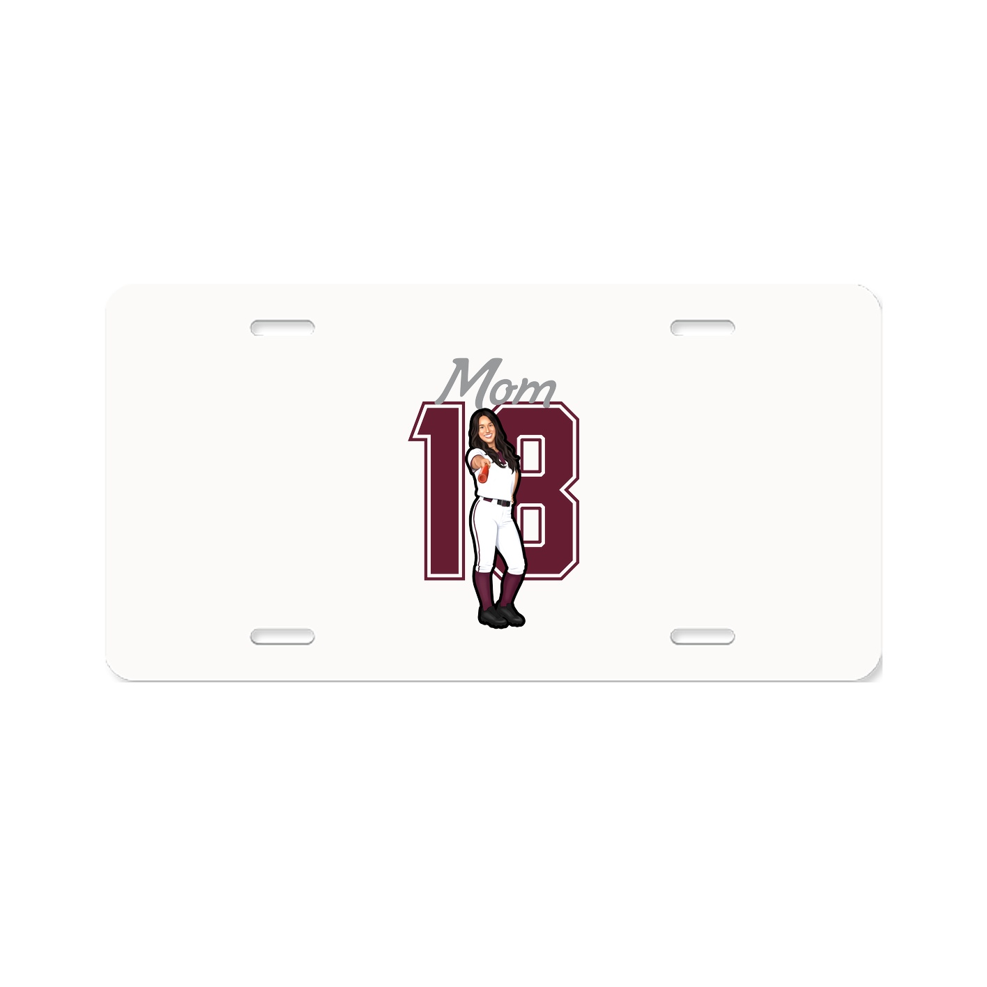 License Plate — Mothers Day Shirsey in Classic