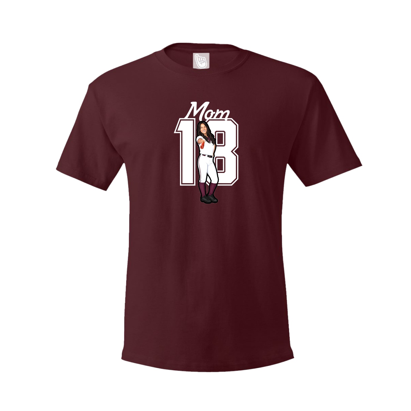Tee — Mothers Day Shirsey in Maroon
