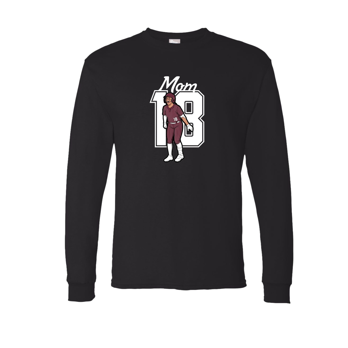 Long Sleeve Tee — Mothers Day Shirsey in Black