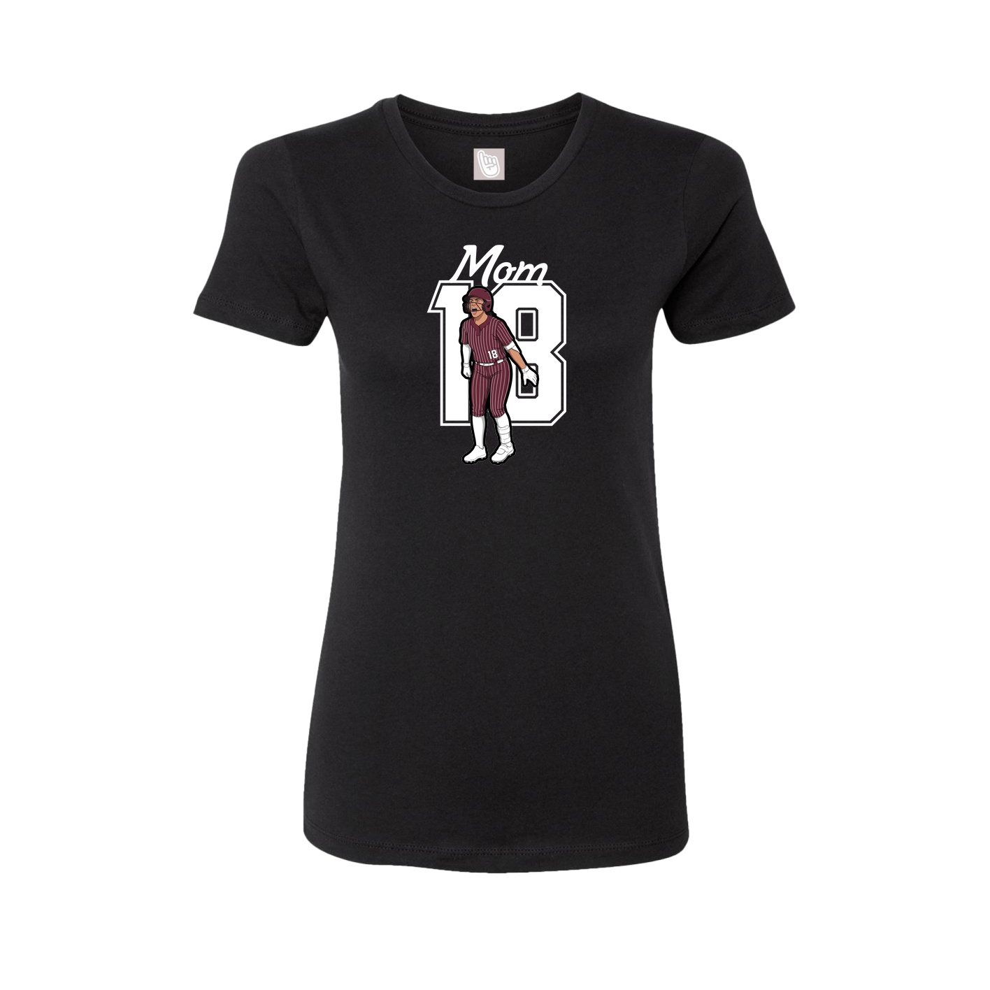 Womens Tee — Mothers Day Shirsey in Black