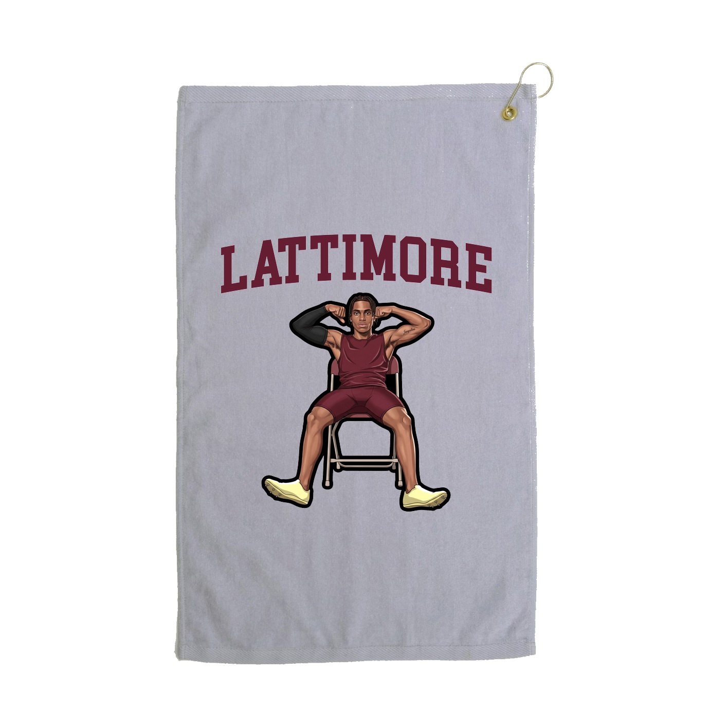 Terry Velour Golf Towel