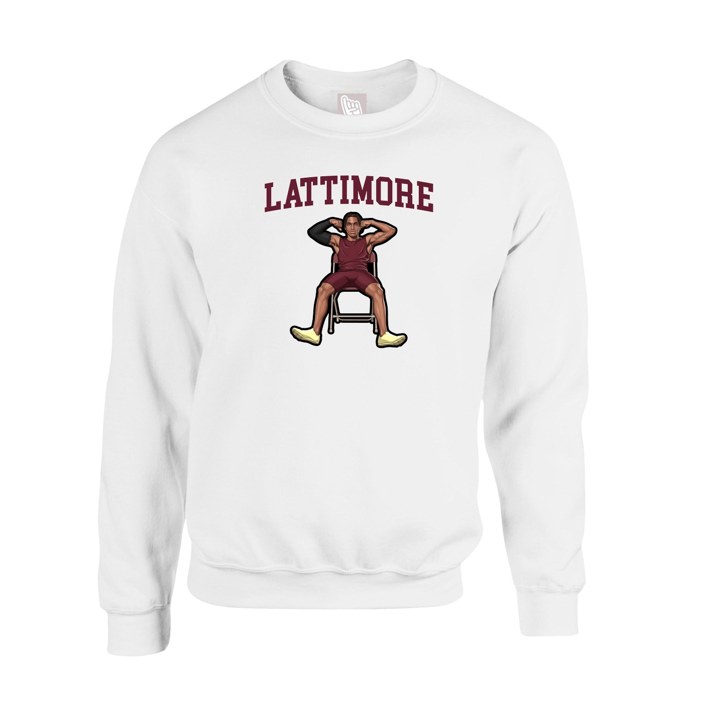 Fleece Crew — Shirsey in White