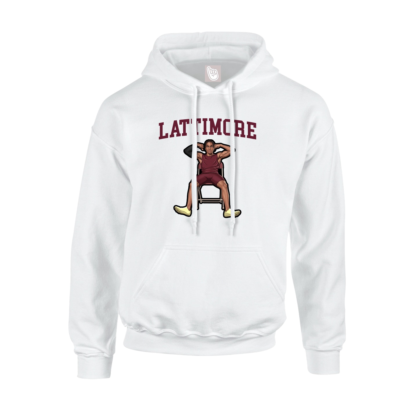 Youth Hoodie — Shirsey in White