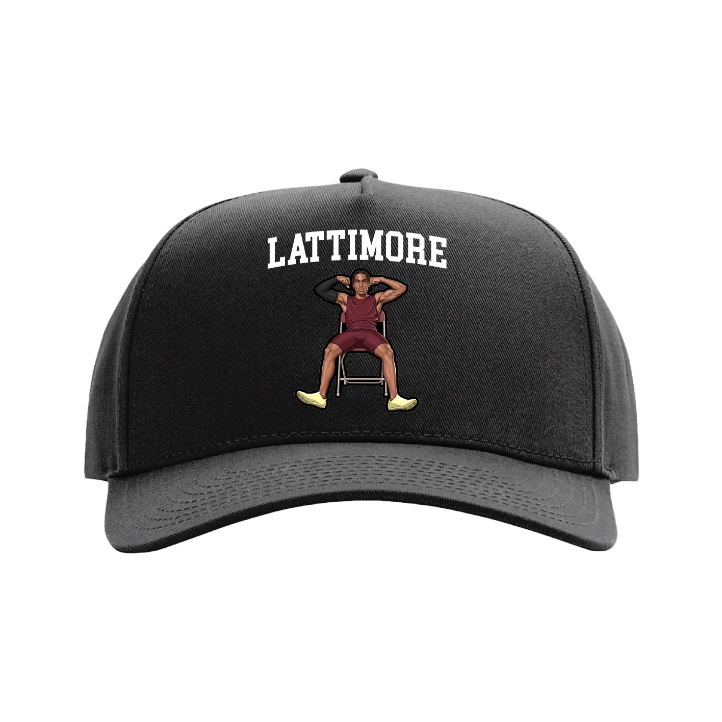 Full Fabric Five-Panel Champ Cap
