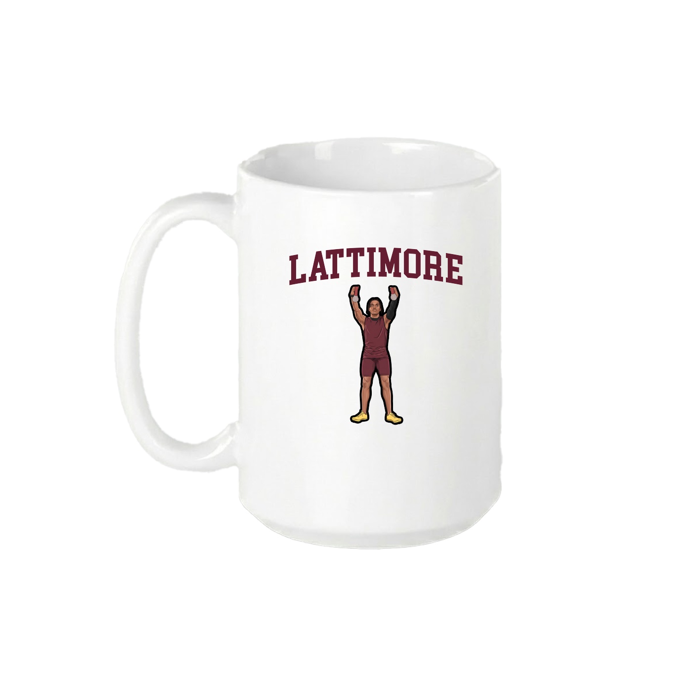 15oz Coffee Mug — Shirsey in White