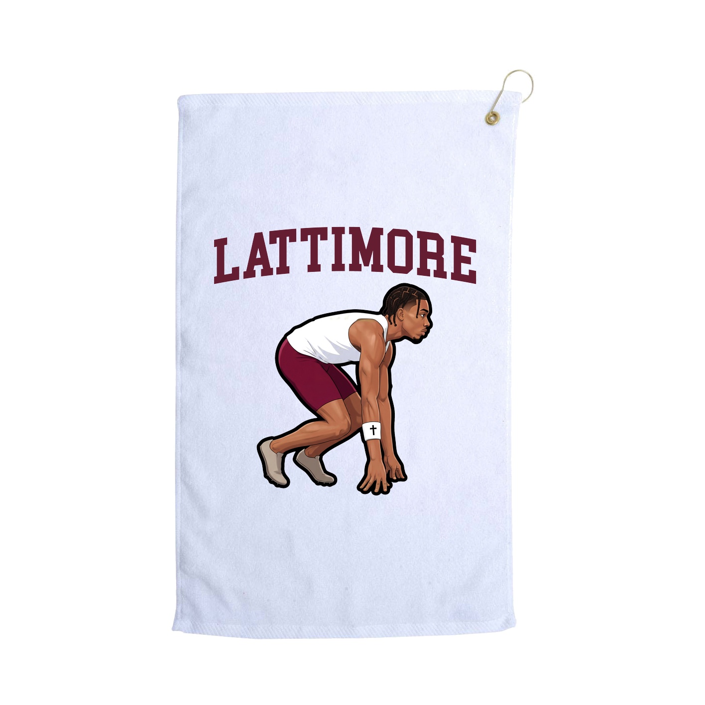 Golf Towel — Shirsey in White
