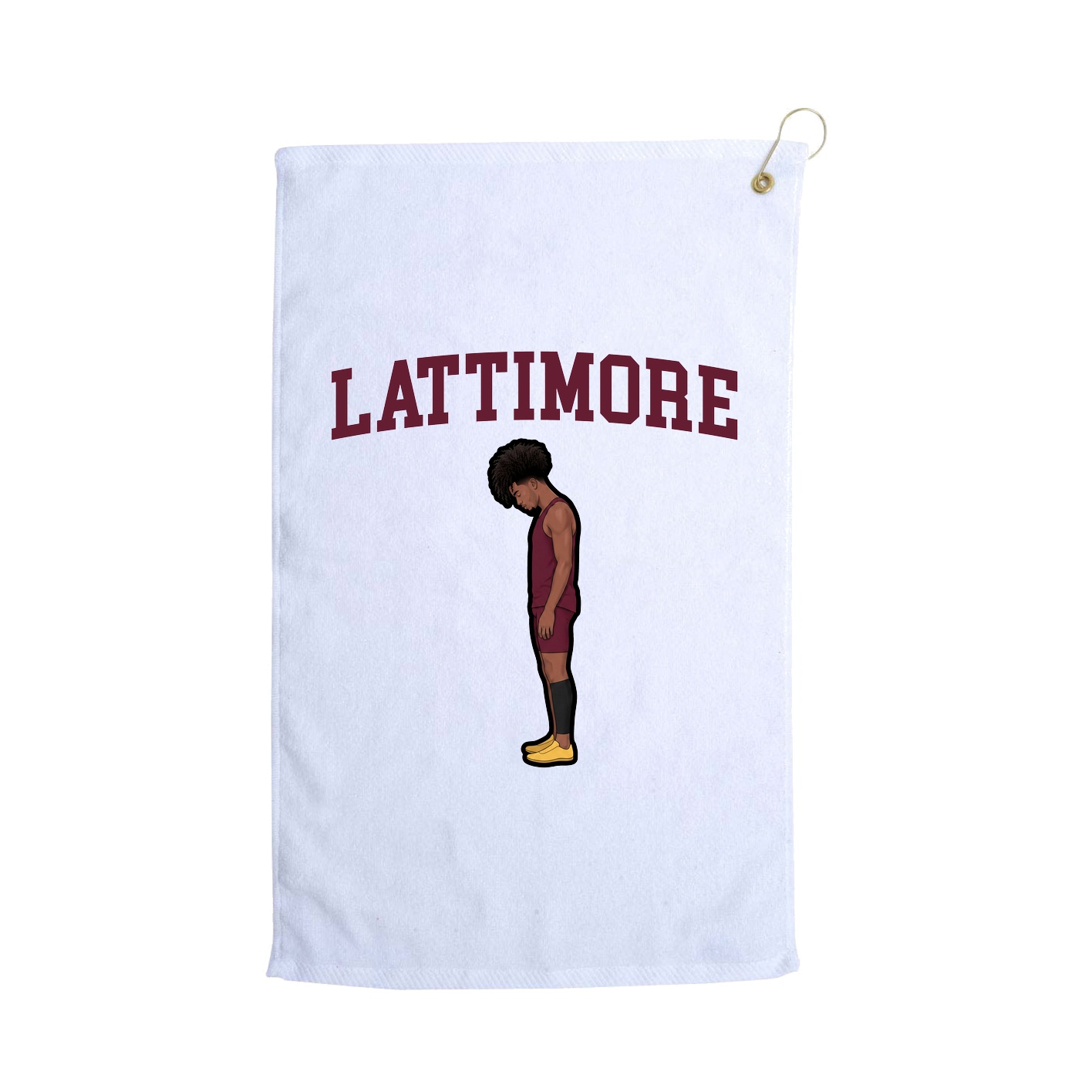 Golf Towel — Shirsey in White