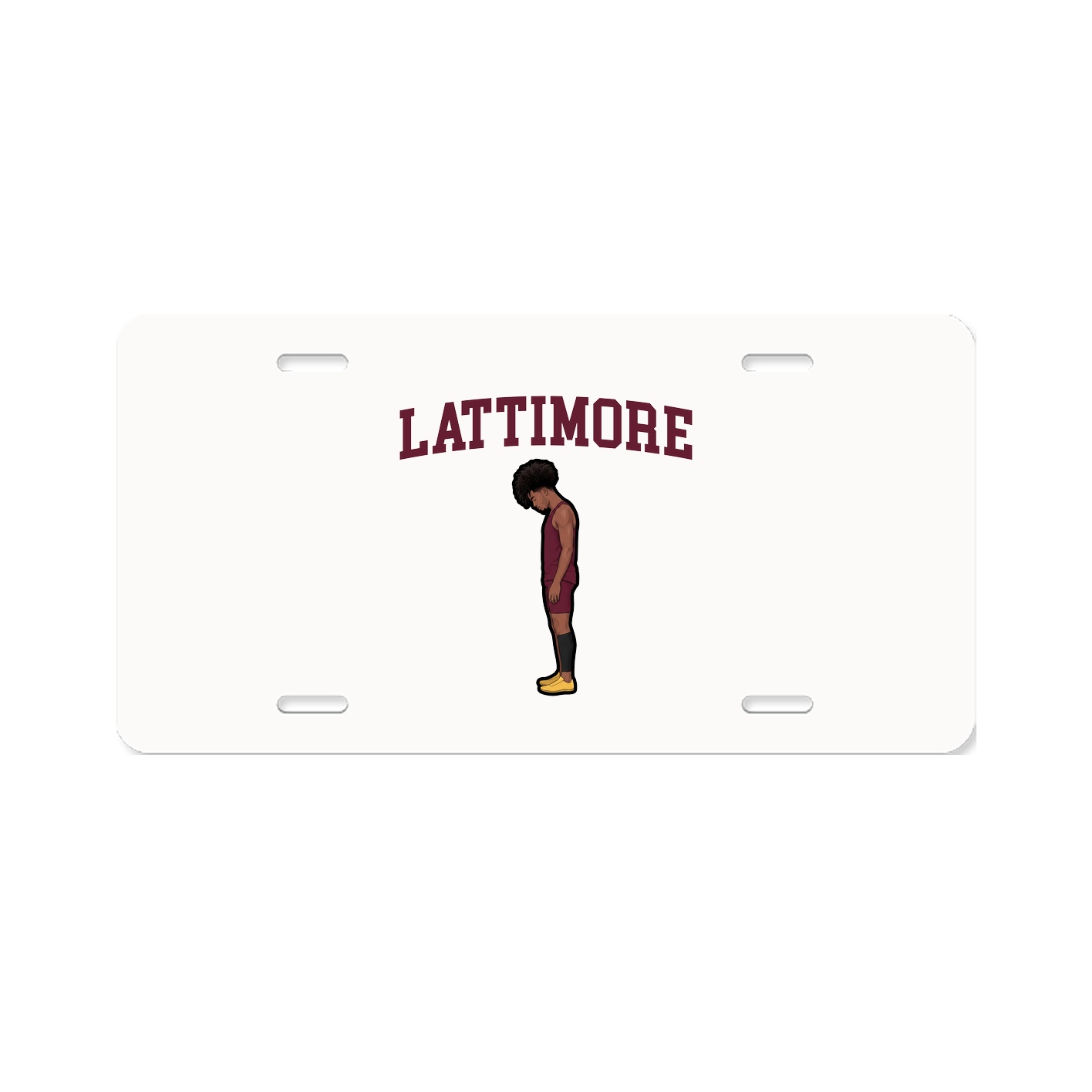 License Plate — Shirsey in Classic
