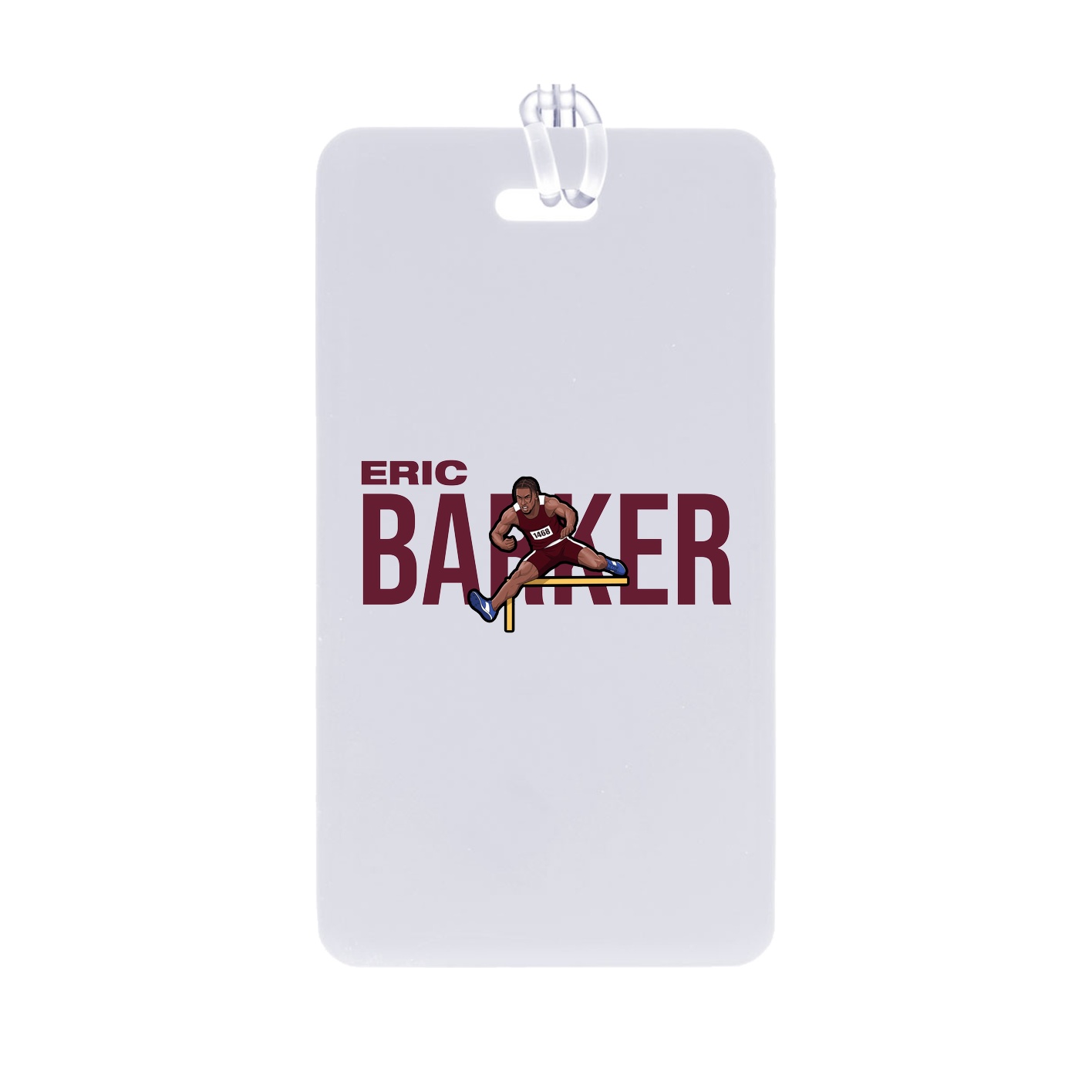 Bag Tag — Player Name in Classic