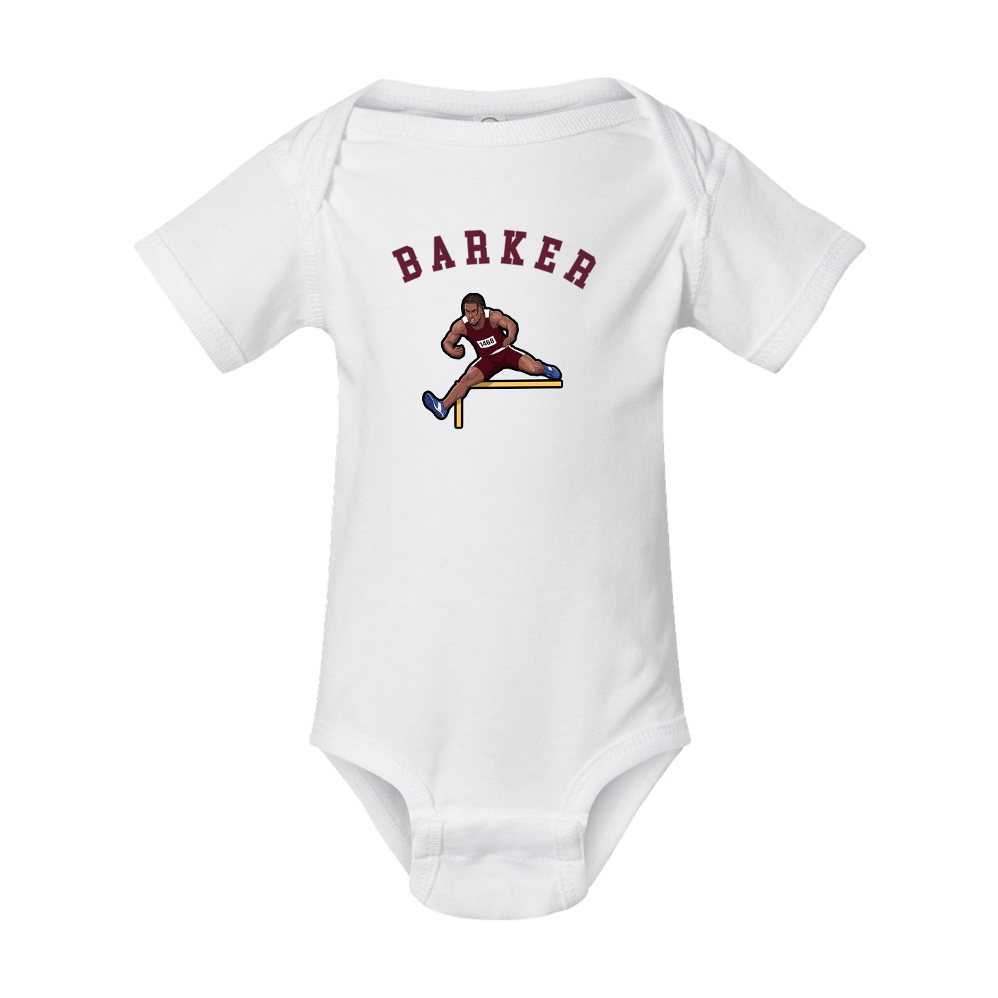 Baby Onesie — Shirsey Arch in White