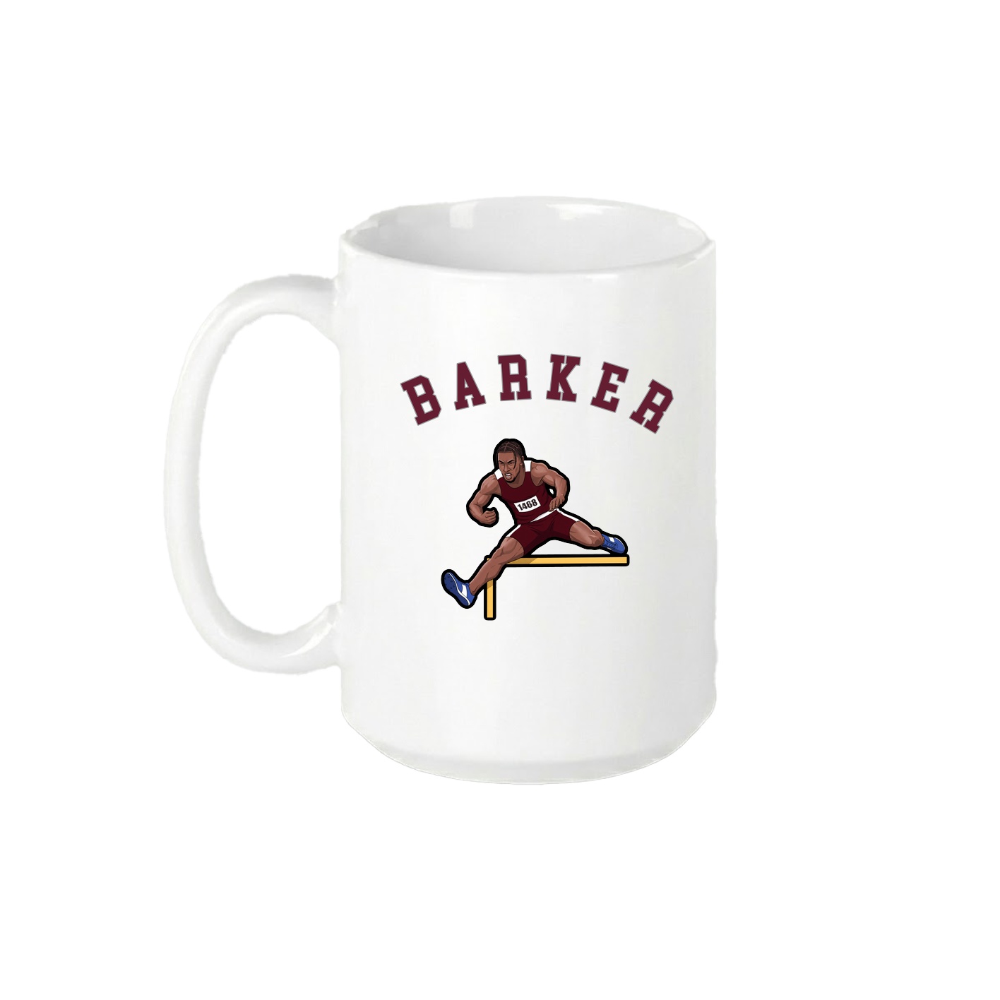 15oz Coffee Mug — Shirsey Arch in White