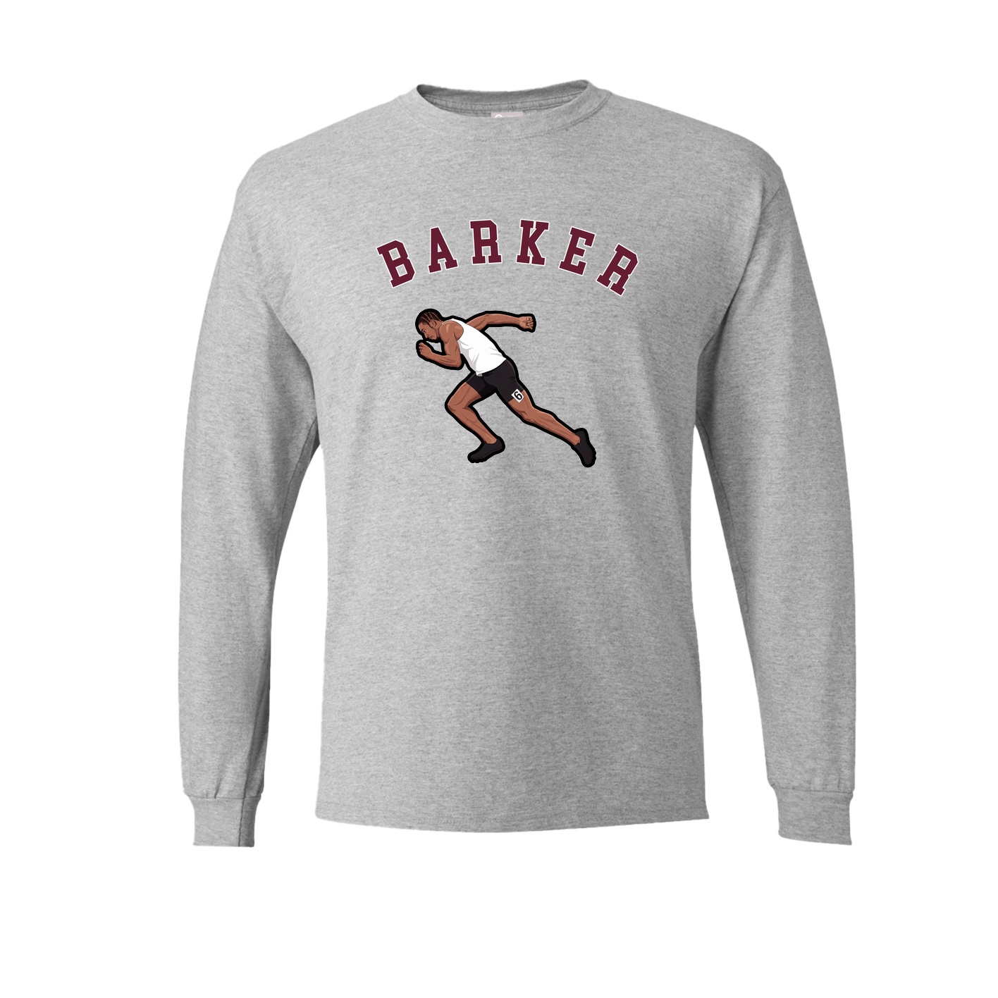 Long Sleeve Tee — Shirsey Arch in Grey