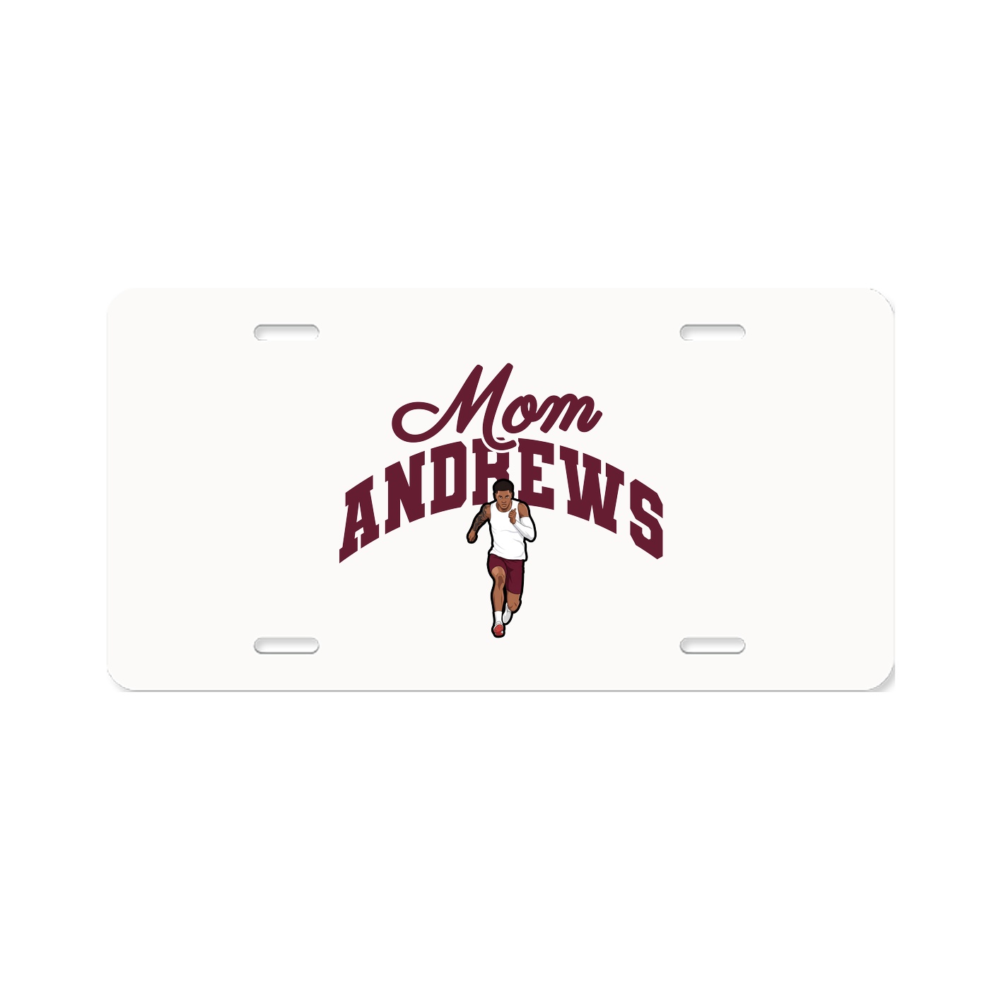 License Plate — Mothers Day Arch in Classic