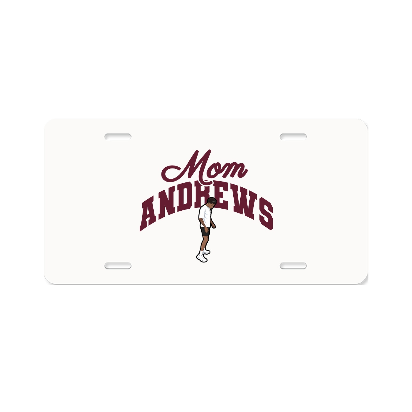 License Plate — Mothers Day Arch in Classic