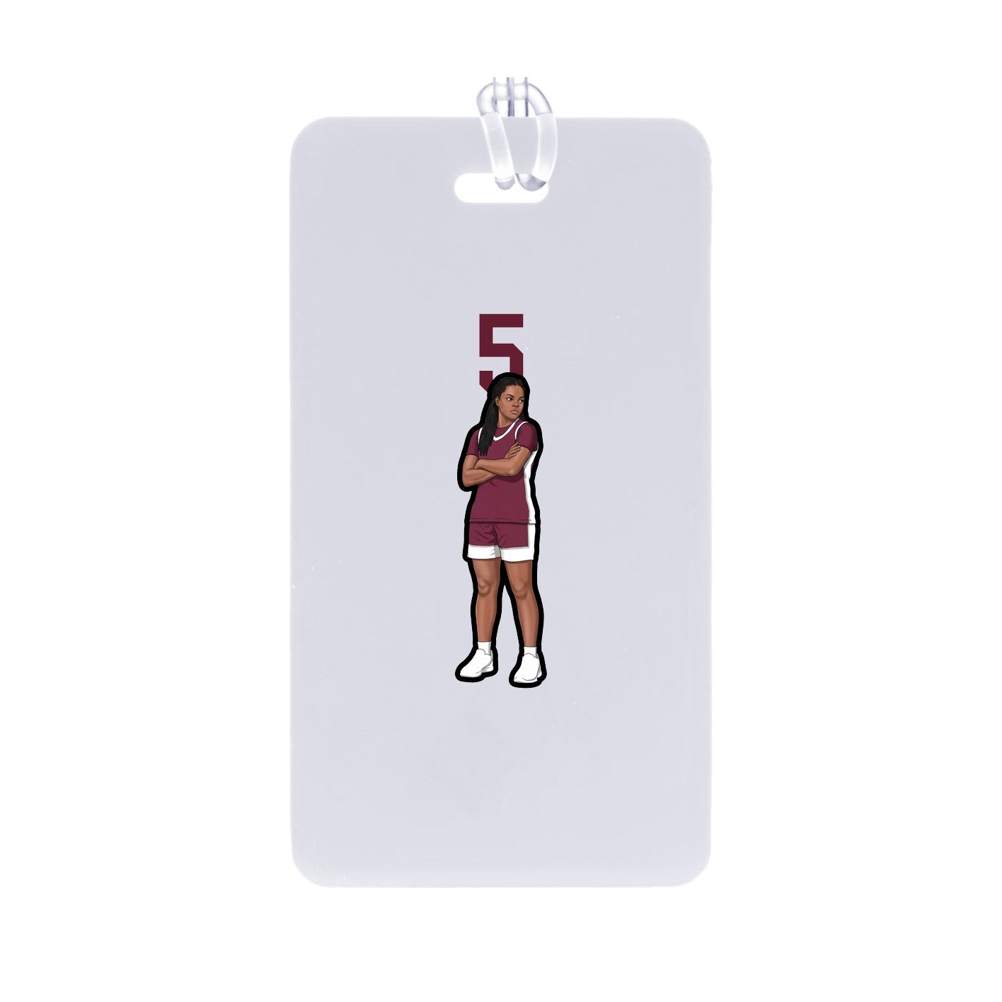 Bag Tag — Number Top in Classic