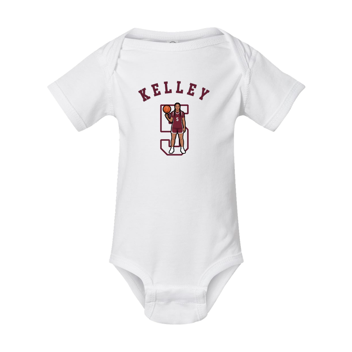 Baby Onesie — Shirsey Arch in White