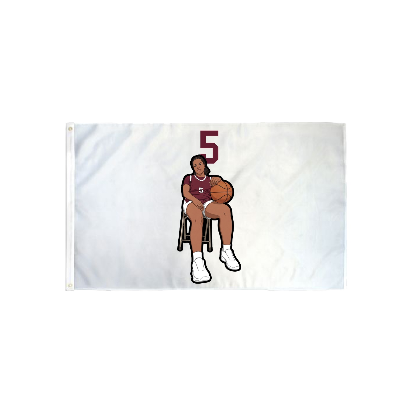 3x5 Flag — Number Top in Classic