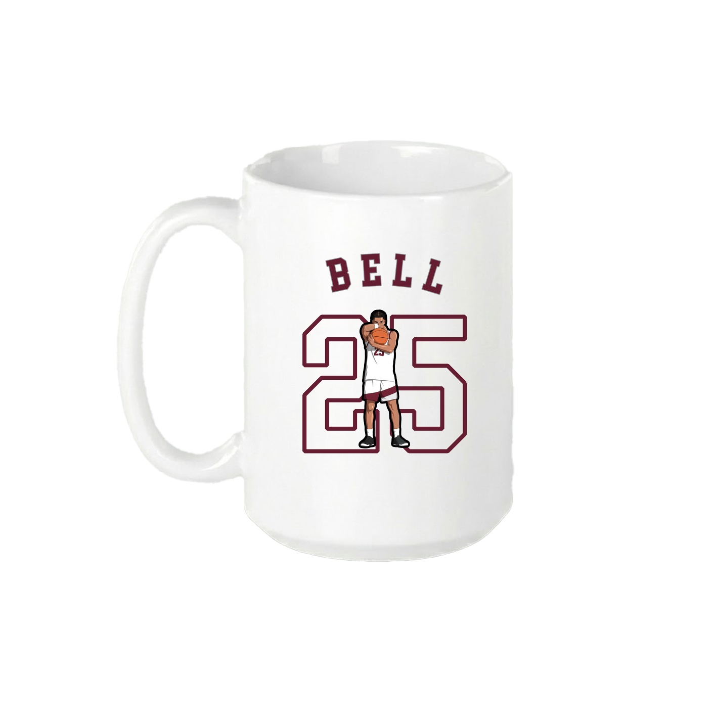 15oz Coffee Mug — Shirsey Arch in White