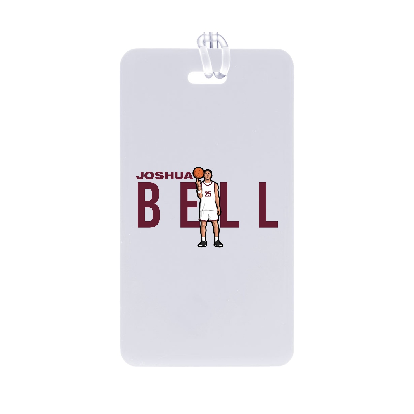 Bag Tag — Player Name in Classic