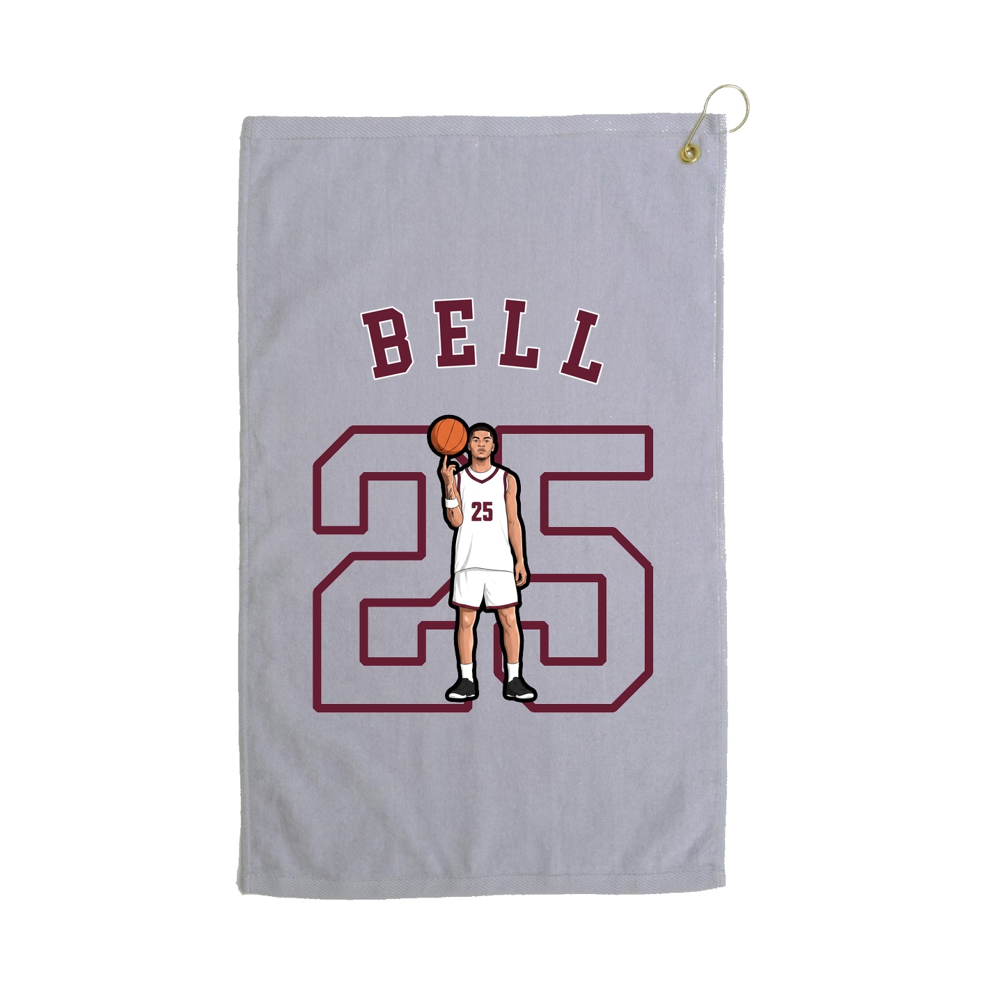 Golf Towel — Shirsey Arch in Grey