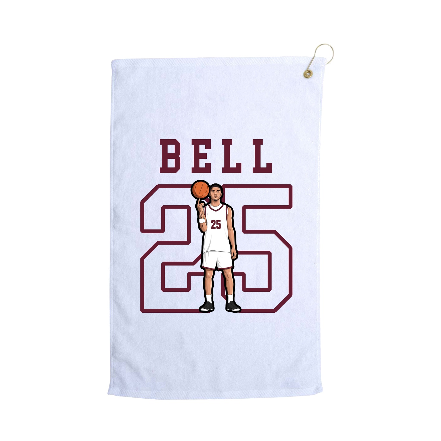 Golf Towel — Shirsey in White