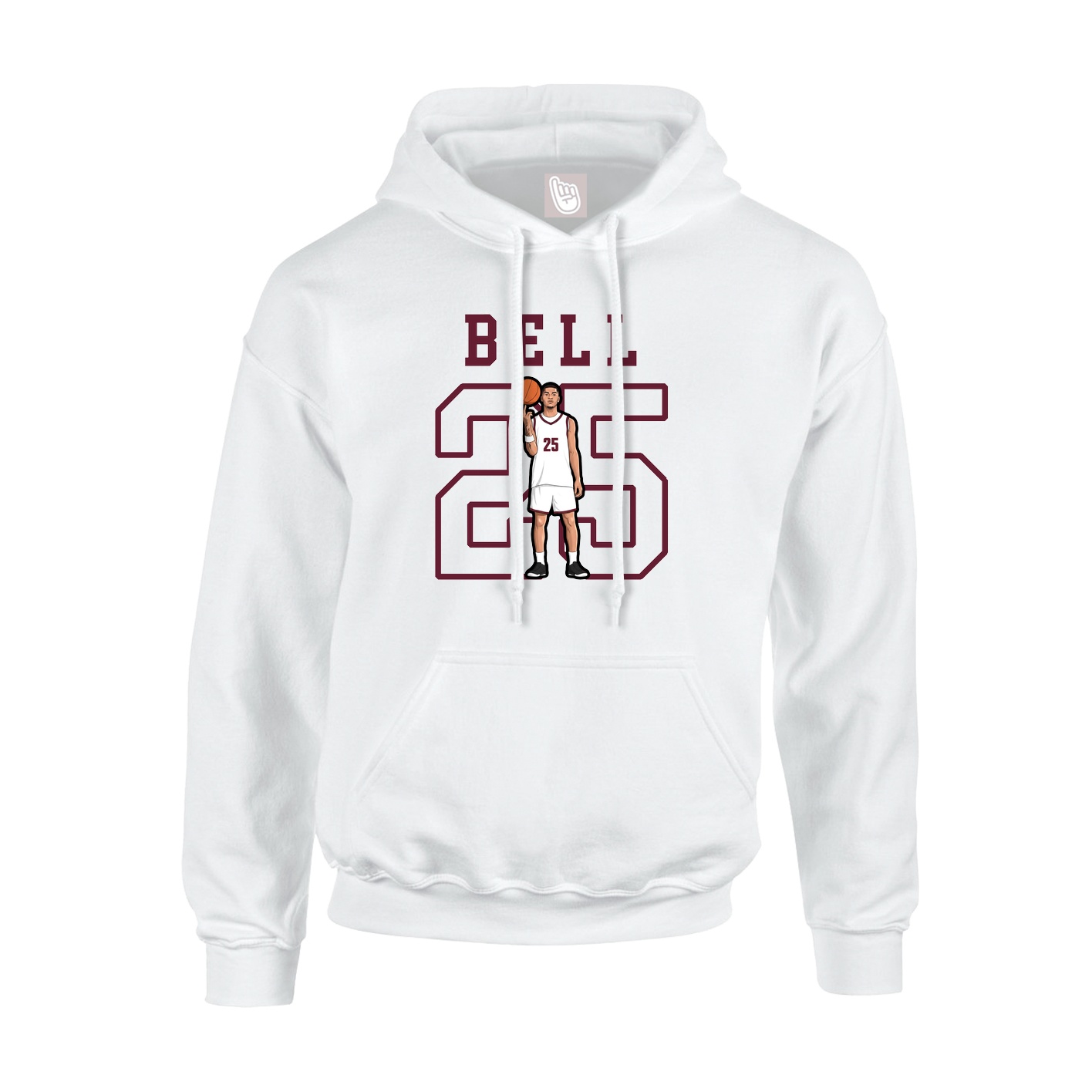 Youth Hoodie — Shirsey in White