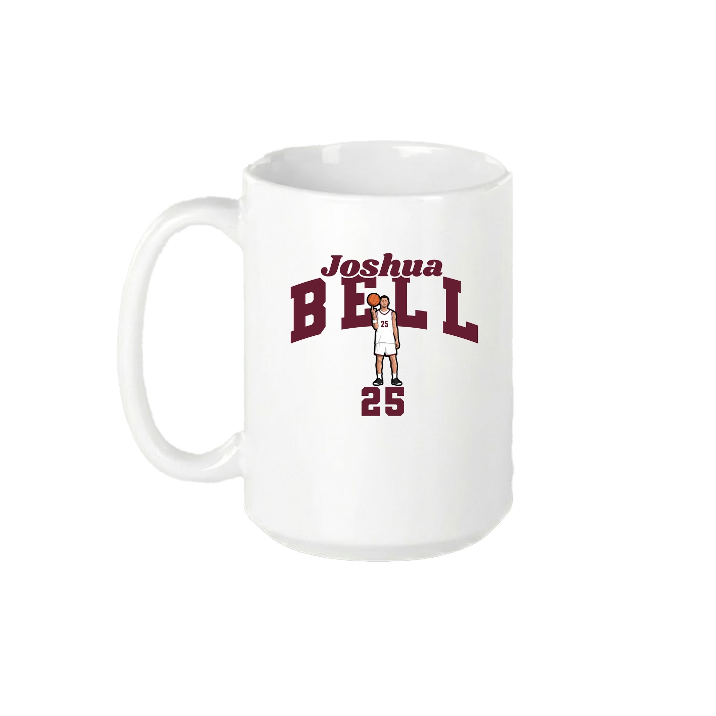 15oz Coffee Mug — Signature Arch in White
