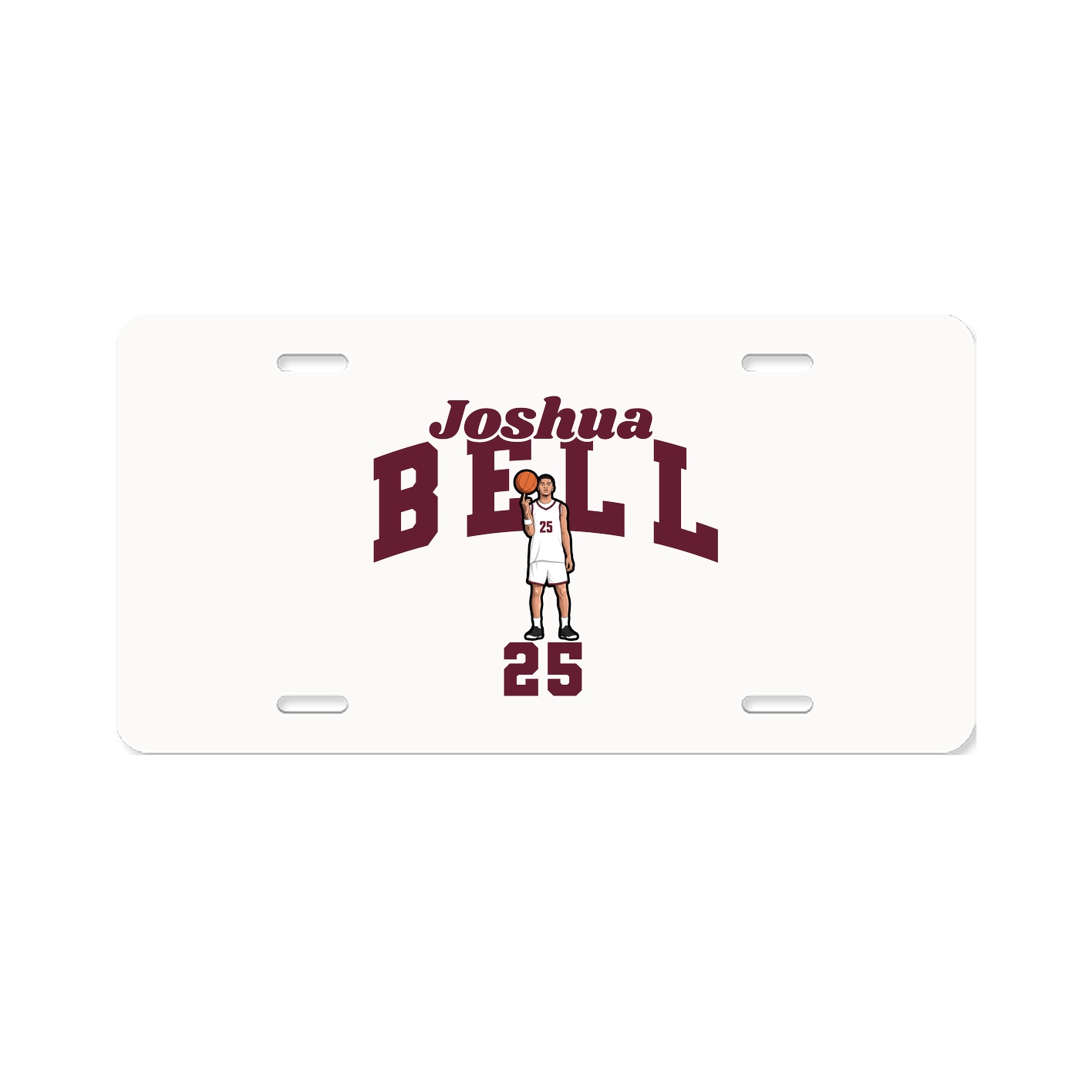 License Plate — Signature Arch in Classic