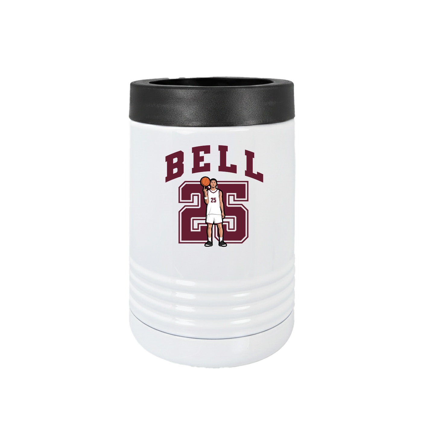 Beverage Holder — Number in White