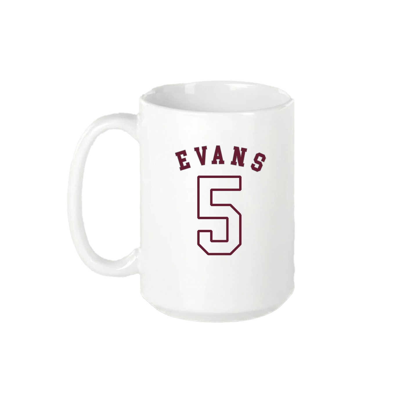 15oz Coffee Mug — Shirsey Arch in White