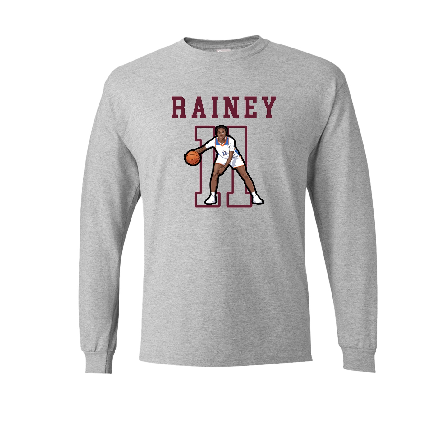 Long Sleeve Tee — Shirsey in Grey
