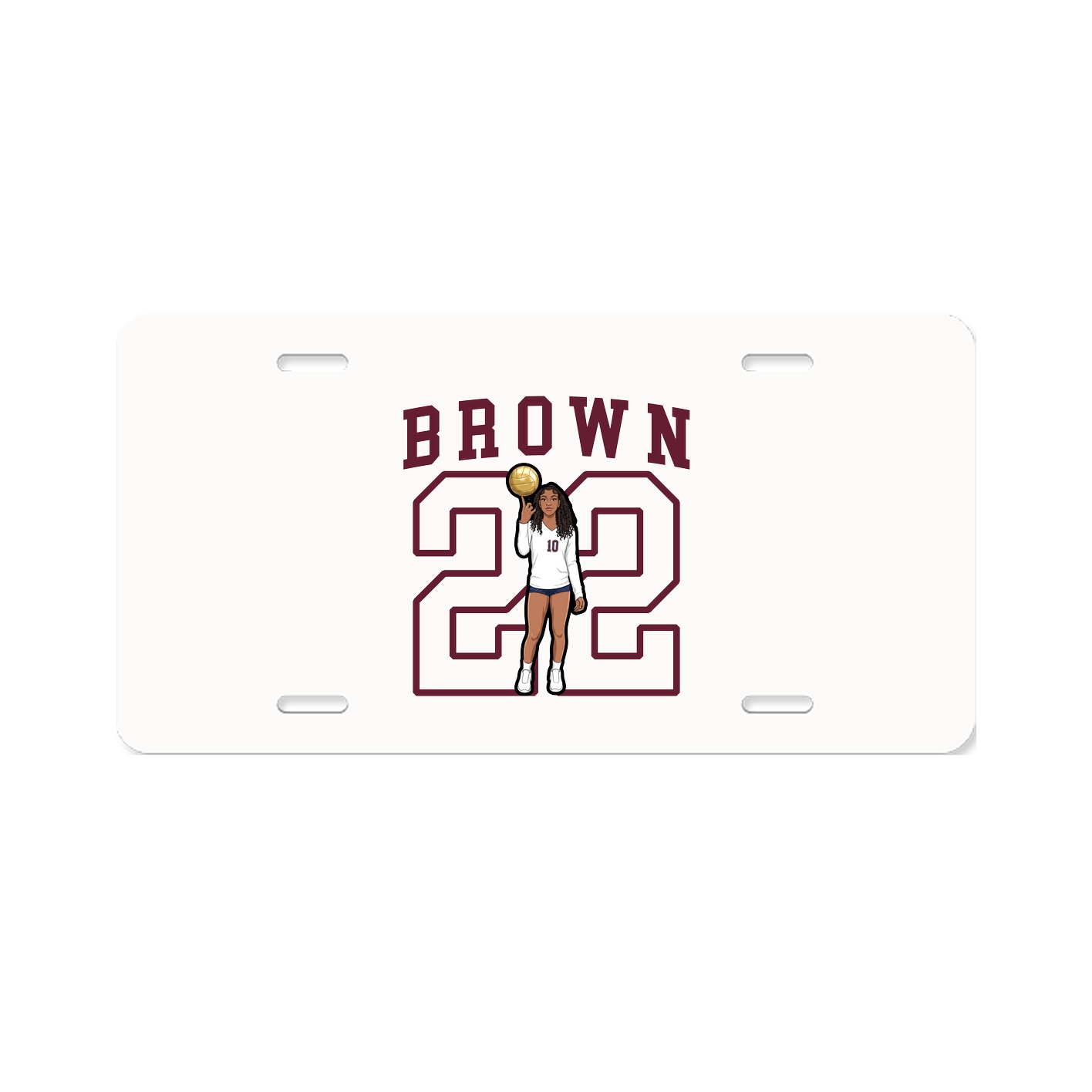 License Plate — Shirsey in Classic