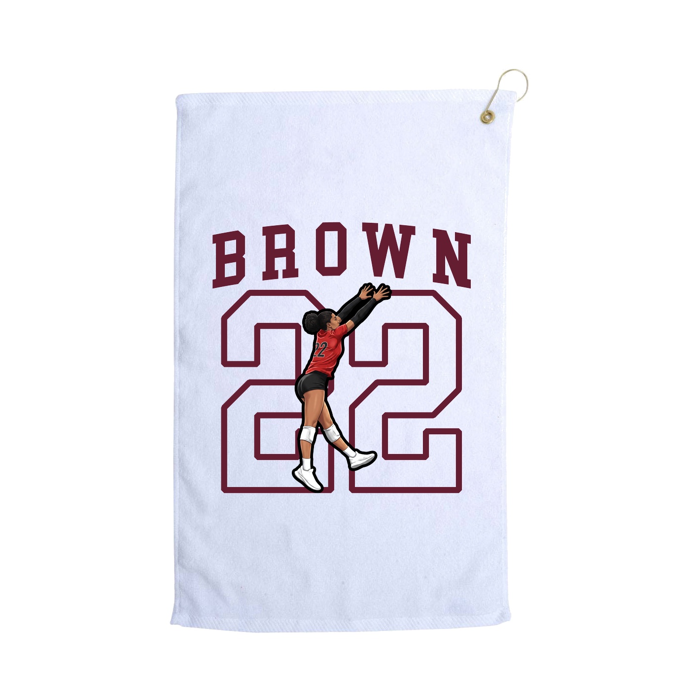 Golf Towel — Shirsey in White