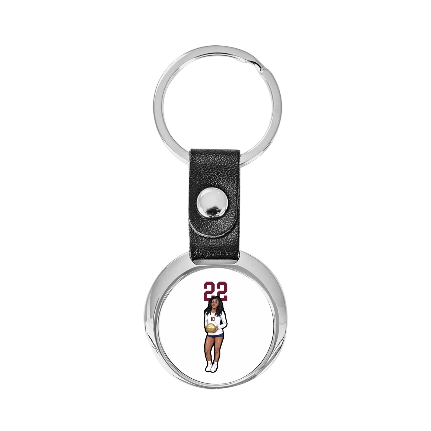 Key Chain — Number Top in Classic