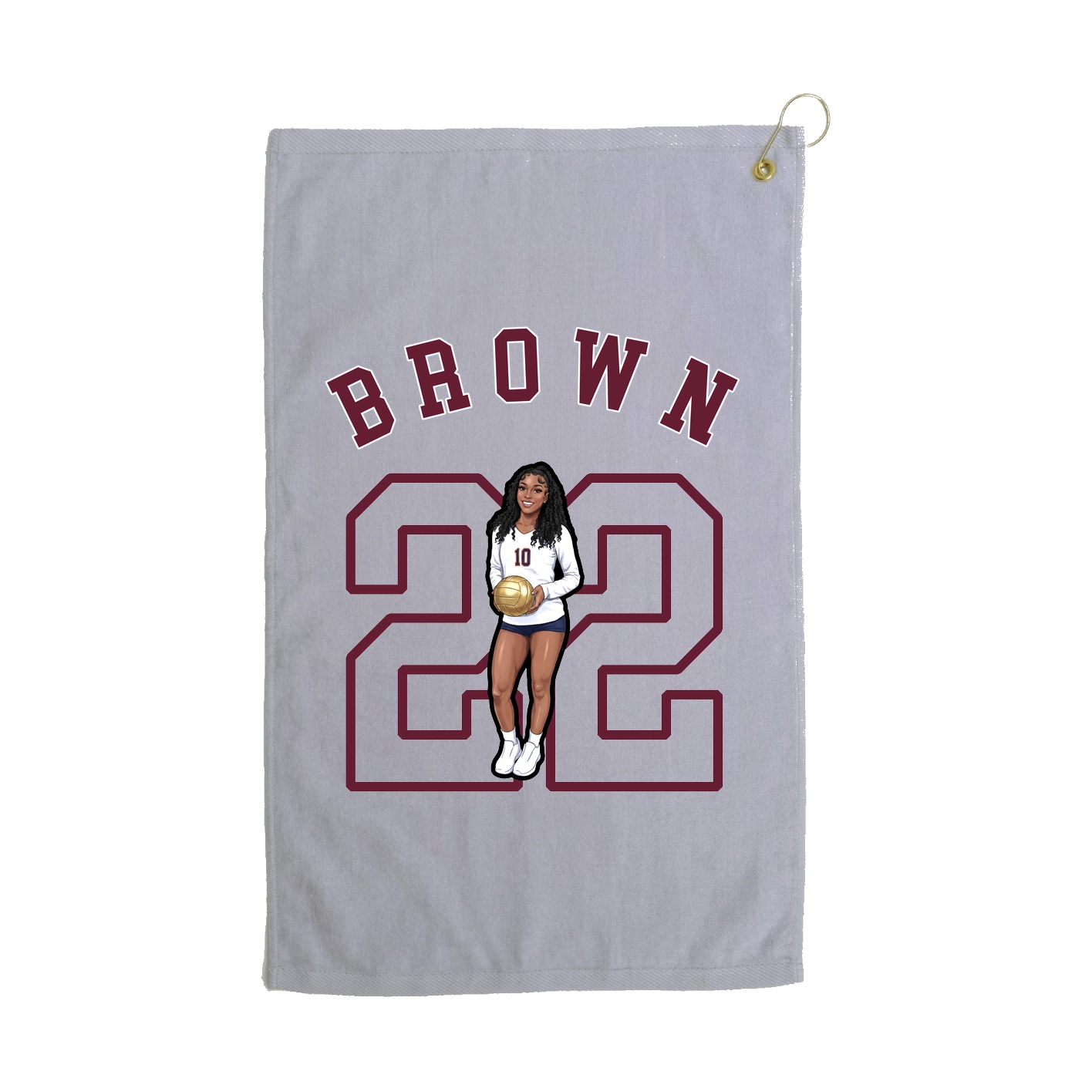 Golf Towel — Shirsey Arch in Grey