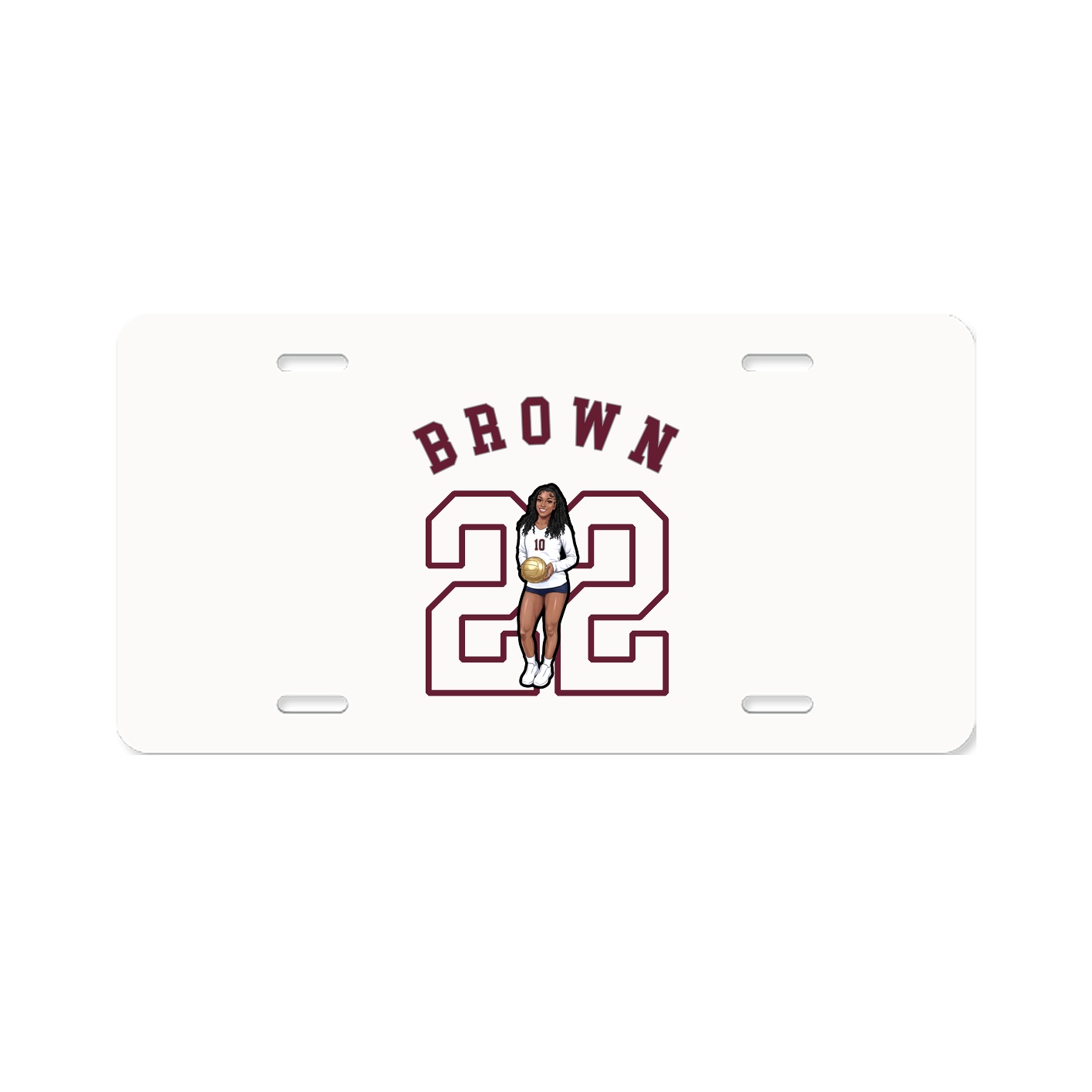License Plate — Shirsey Arch in Classic