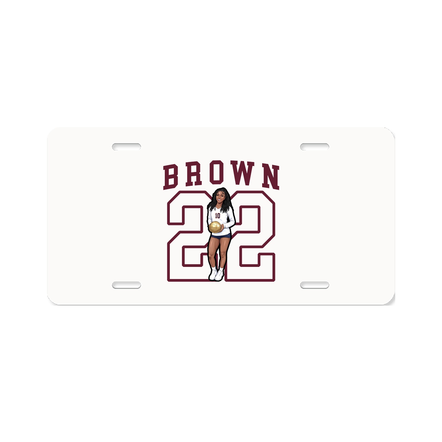 License Plate — Shirsey in Classic