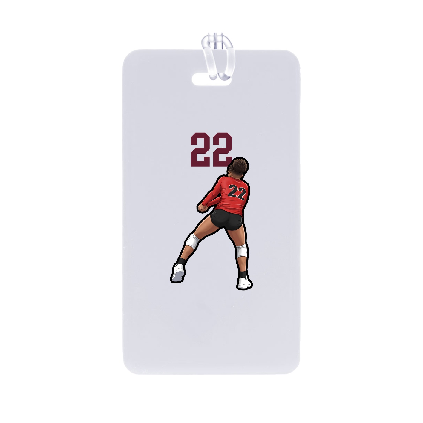 Bag Tag — Number Top in Classic