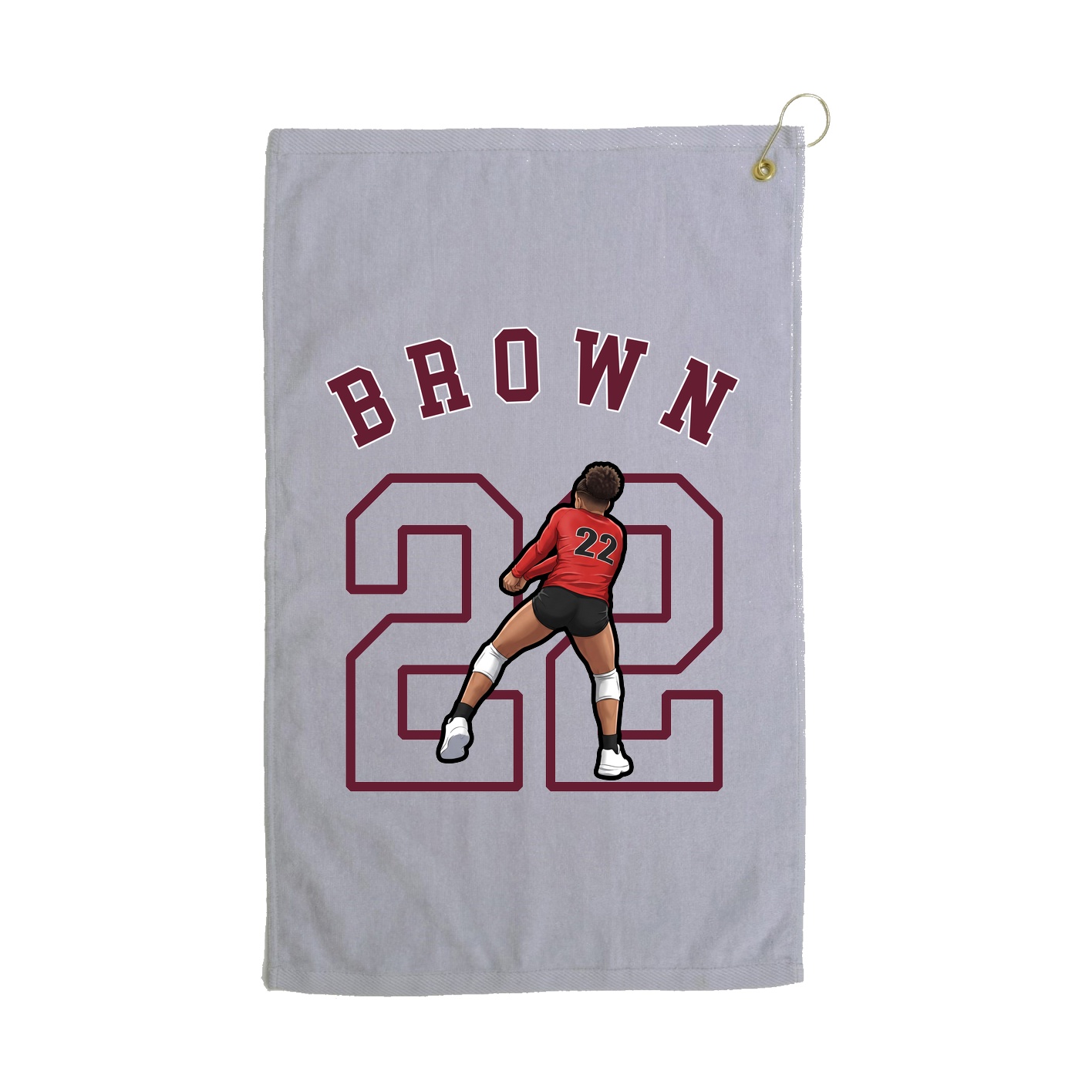 Golf Towel — Shirsey Arch in Grey