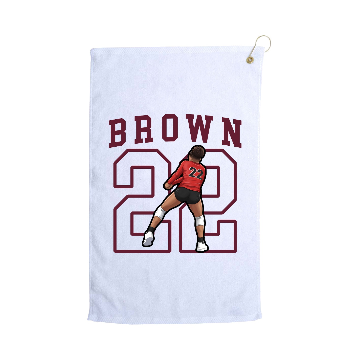 Golf Towel — Shirsey in White