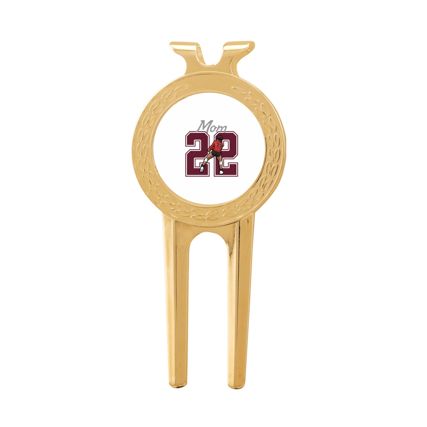 Divot Tool with Ball Marker — Mothers Day Shirsey in Classic