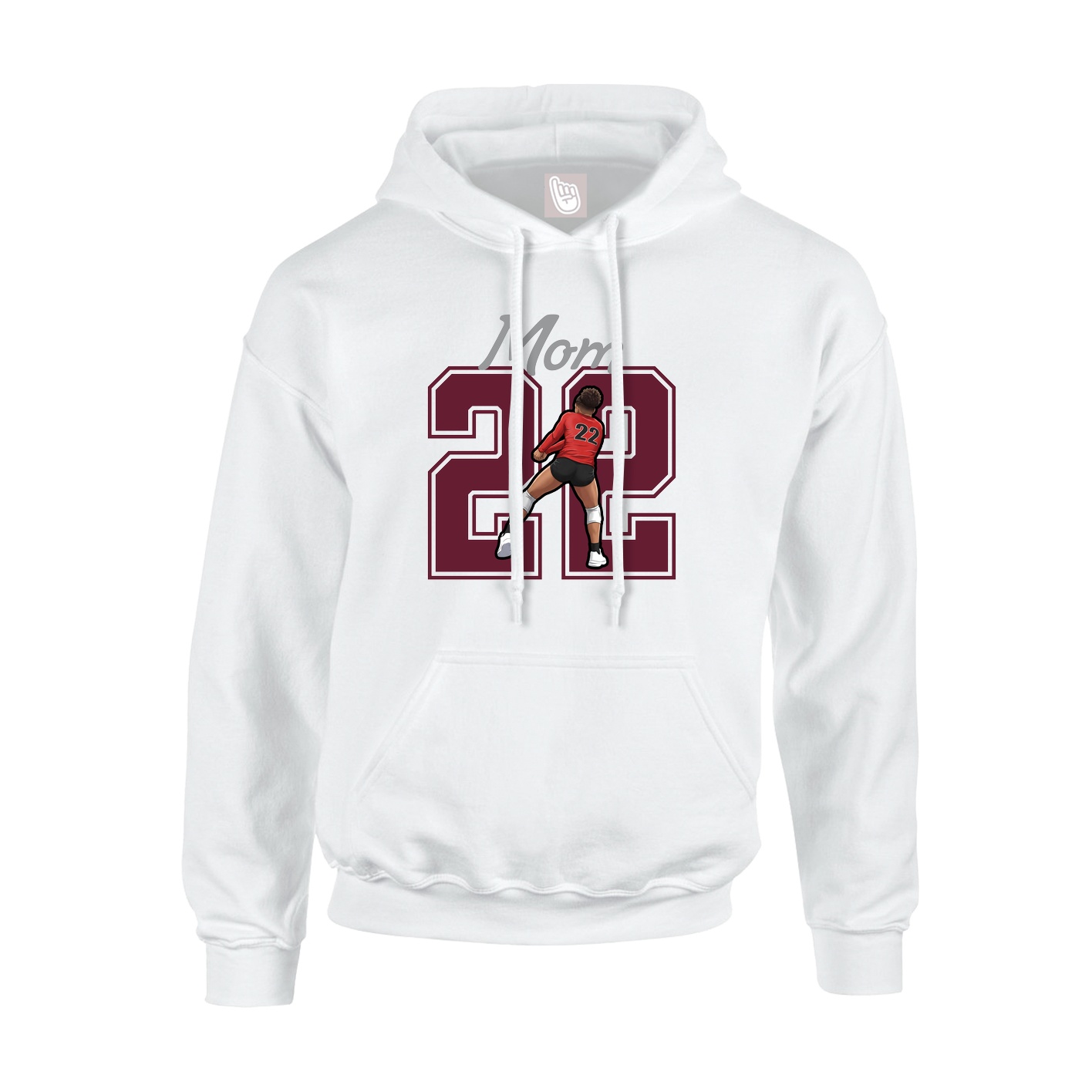 Youth Hoodie — Mothers Day Shirsey in White