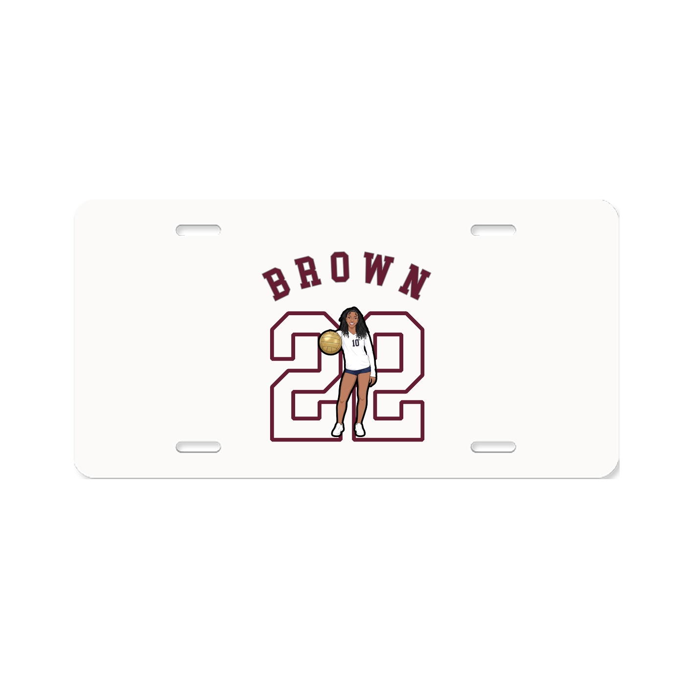 License Plate — Shirsey Arch in Classic