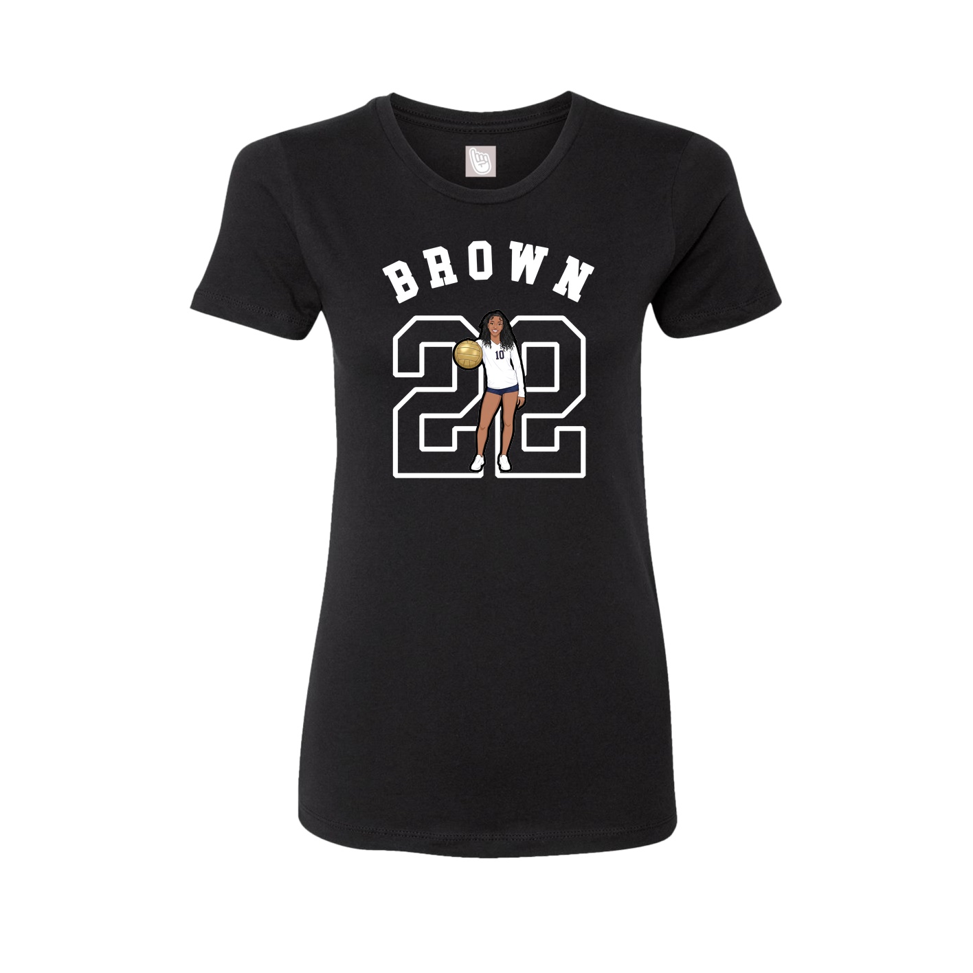 Womens Tee — Shirsey Arch in Black