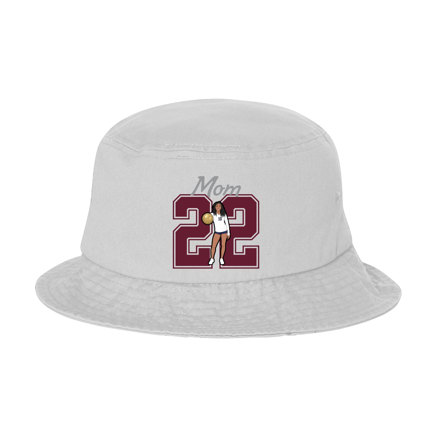 Bucket Cap — Mothers Day Shirsey in White